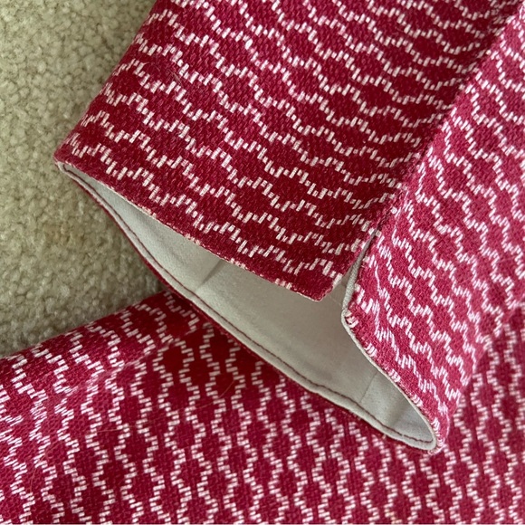 Piazza Sempione Audrey Geometric Pattern Slim Crop Pants stretch slim fit, size - Picture 6 of 7